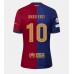 Maillot de foot Barcelona Ansu Fati #10 Domicile vêtements 2024-25 Manches Courtes